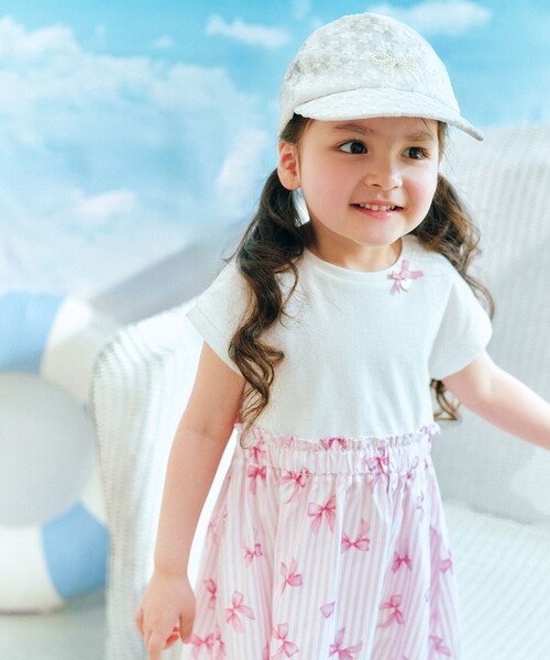ANY（エニィ） ワンピース ひんやり ドッキングワンピース キッズ 子供