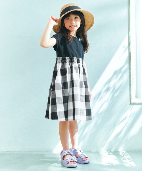 ANY（エニィ） ワンピース ひんやり ドッキングワンピース キッズ 子供