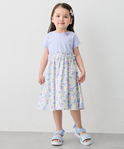 ANY（エニィ） ワンピース ひんやり ドッキングワンピース キッズ 子供