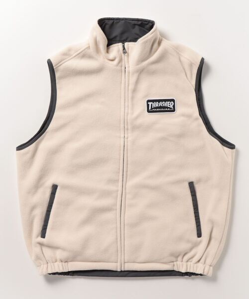 「THRASHER」 ベスト M グレー メンズ_画像3