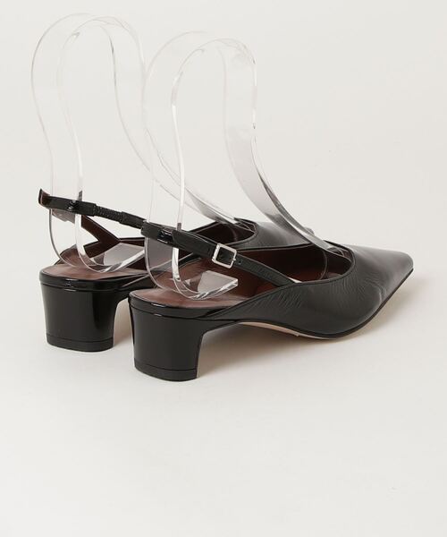 「ODETTE E ODILE」 ヒールサンダル 23cm ブラック レディース_画像2