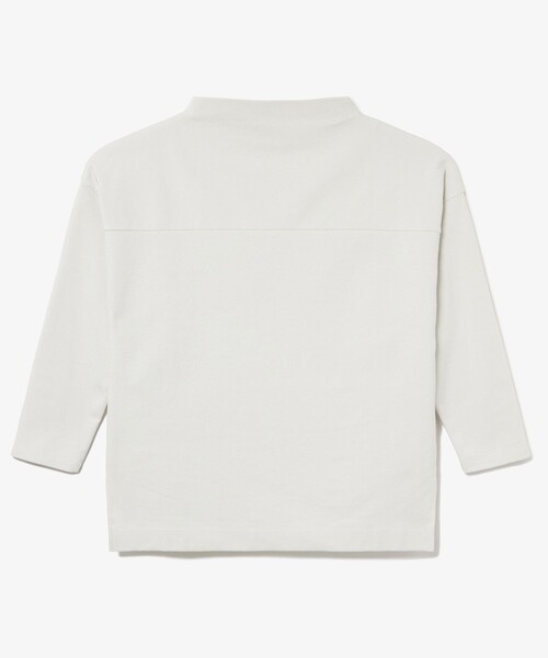 「LACOSTE」 長袖カットソー 36 オフホワイト レディース_画像7