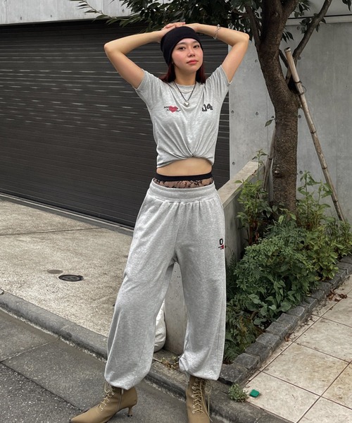 ACLENT（アクレント） スウェットパンツ FREE グレー レディース