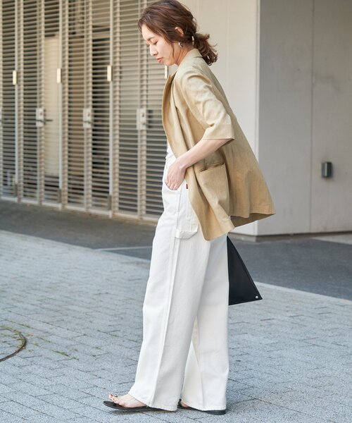 「Spick \u0026 Span」 「5 1/2」ジーンズズボン下 26 白いこと レディース