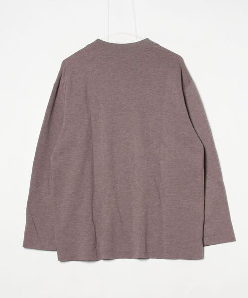 「PUBLIC TOKYO」 長袖Tシャツ 3 グレイッシュベージュ メンズ_画像2