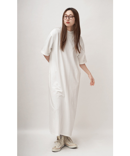 「zootie」 半袖ワンピース M ネイビー レディース_画像2