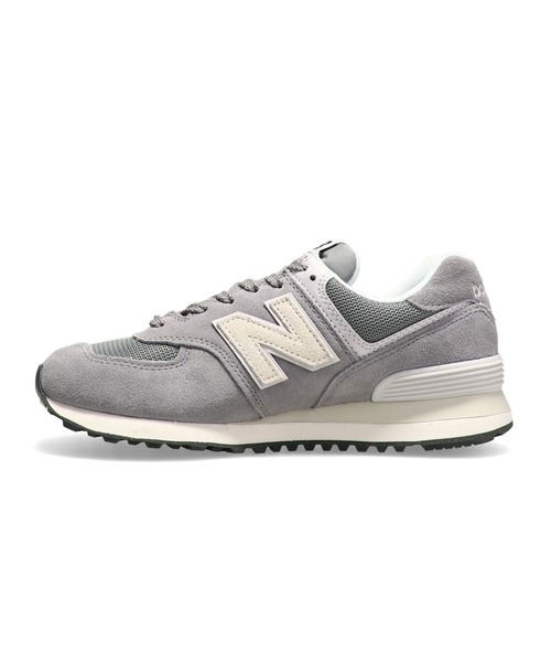 「New Balance」 ローカットスニーカー 26cm グレー メンズ_画像4