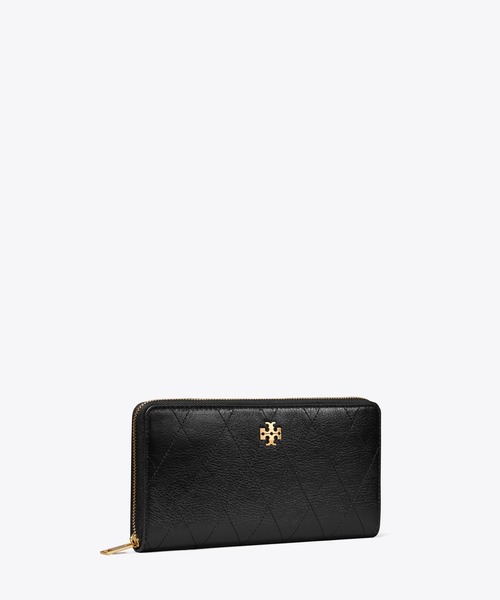 PRADA（プラダ） 三角ロゴ サフィアーノ 長財布 - ブラック レディース