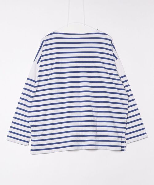 「info. BEAUTY&YOUTH」 長袖Tシャツ S コバルトブルー メンズ_画像2