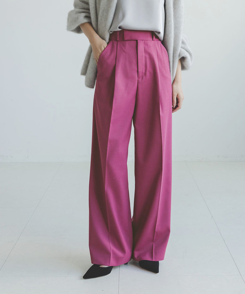 「NOBLE」 パンツ 36 グレー レディース_画像3