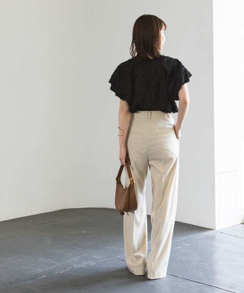 「NOBLE」 パンツ 36 グレー レディース_画像8