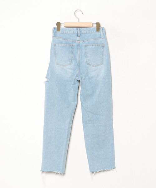 「ISOOK」 デニムパンツ S ブルー レディース_画像2
