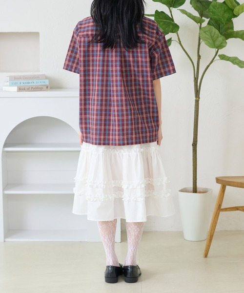 kutir（クティール） スカート 夏 「セットアップ着用可能」ティアード