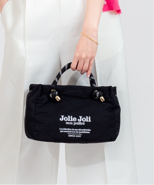 Jolie Joli（ジョリージョリ） キルティング トートバッグ 小さめ