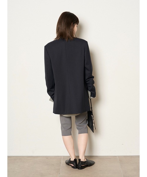 「MIESROHE」 クロップドパンツ FREE グレー レディース_画像3