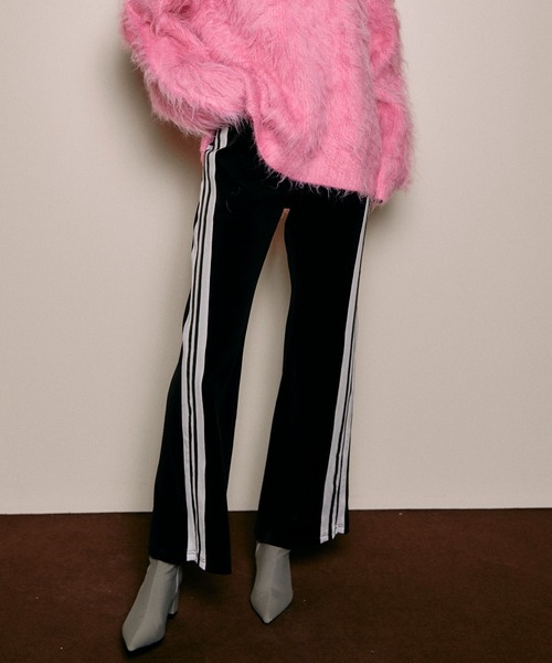 「MAISON SPECIAL」 ブーツカットパンツ 38 ブルー レディース_画像8