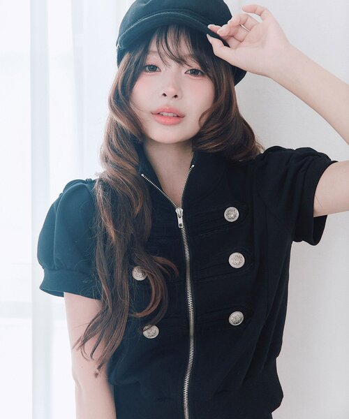 OLIVE des OLIVE（オリーブデオリーブ） ブルゾン アウター ナポレオン