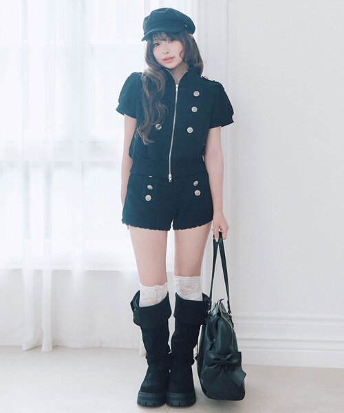 OLIVE des OLIVE（オリーブデオリーブ） ブルゾン アウター ナポレオン