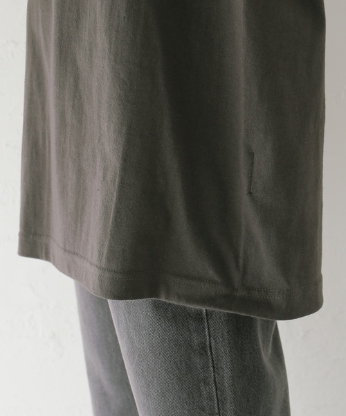 「JOURNAL STANDARD」 長袖カットソー - グレー レディース_画像4