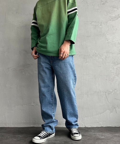 「NEEDBY heritage」 デニムパンツ 27 インディゴブルー レディース_画像2