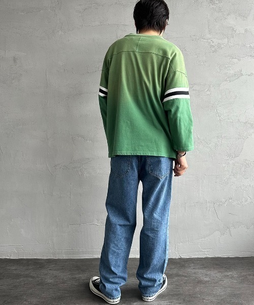 「NEEDBY heritage」 デニムパンツ 27 インディゴブルー レディース_画像6