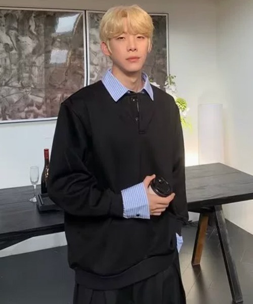「NOWLE」 長袖Tシャツ X-LARGE ホワイト メンズ_画像7