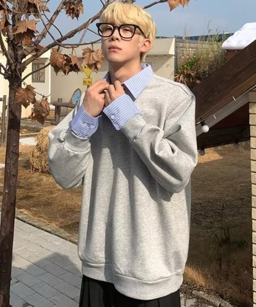「NOWLE」 長袖Tシャツ X-LARGE ホワイト メンズ_画像8