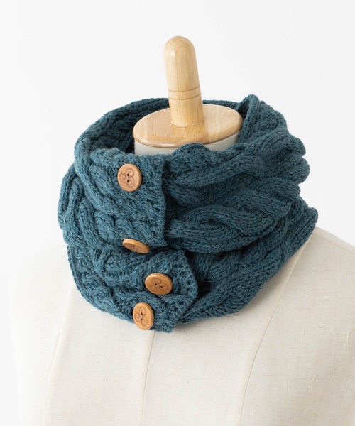 本日のみお値引きします。インヴェル　スヌード aran WOOLLEN MILLS（アランウーレンミルズ） ネックウォーマー