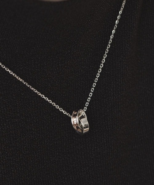 4℃（ヨンドシー） ネックレス シルバー ペア ネックレス 「Ladies