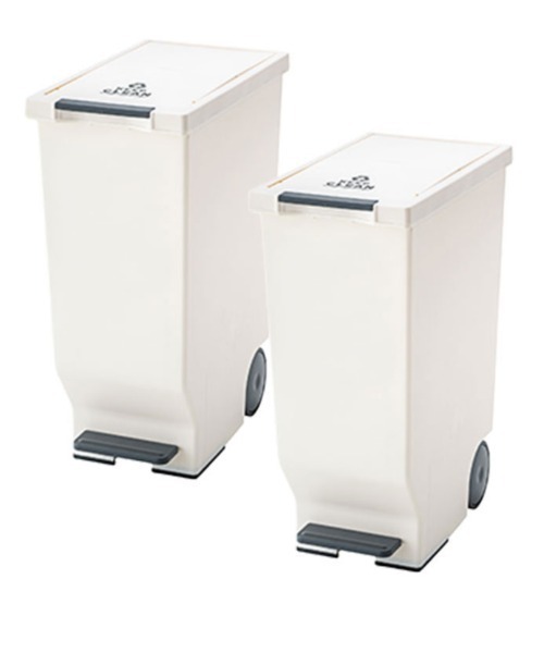 東京家具 ゴミ箱 ダストボックス ペダルダストボックス45L/同色2個