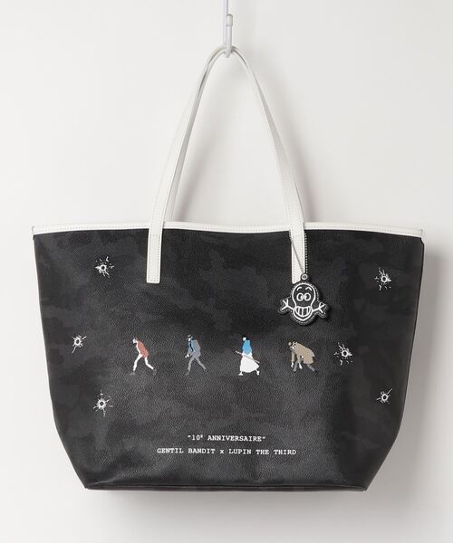 買取 東京 トートバッグ バッグ Gentil Bandit 10周年限定トートバッグ Mm ルパン三世コラボ 純正専門店 Fenglaze Com