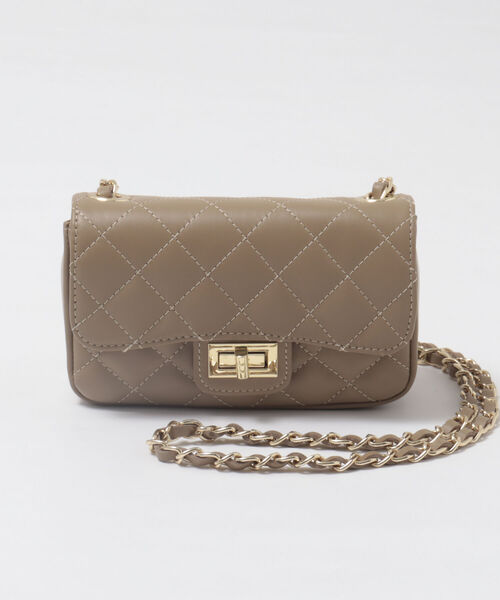 ブ*ー様 【美品】AULENTTI イタリアンレザーキルティング ショルダー ボ NOLLEY'S（ノーリーズ） ショルダーバッグ バッグ ◇【WEB限定