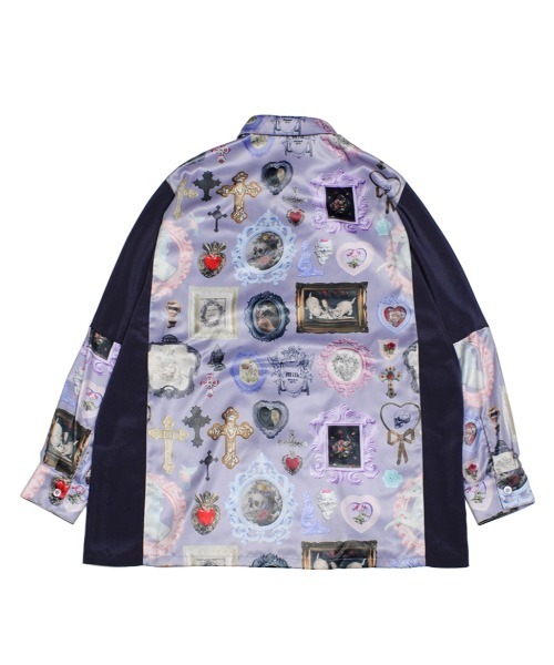 ショップ㊎ シャツ WALL DECO SHIRTS ZOZOTOWN PayPayモール店 - 通販 - PayPayモール ブラウス ラベンダー
