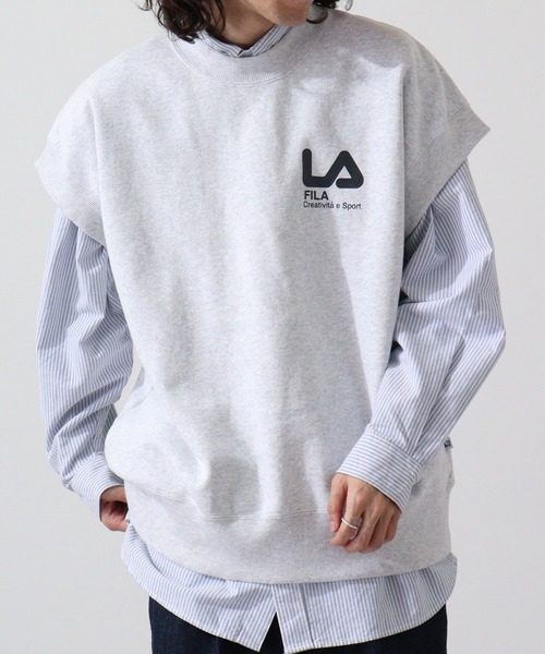 FILA HERITAGE（フィラヘリテージ） ベスト ジレ FILA スウェット