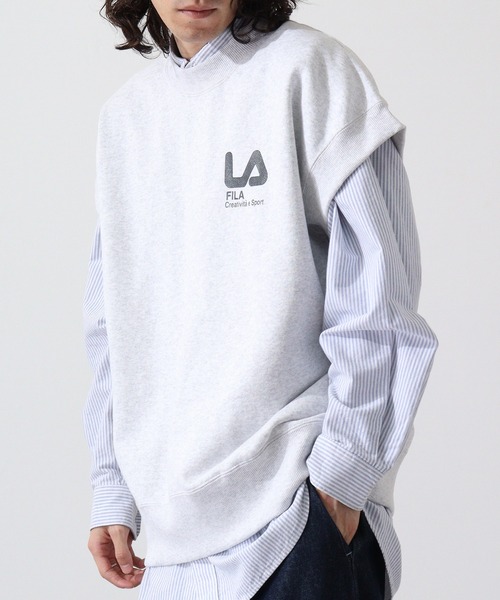 FILA HERITAGE（フィラヘリテージ） ベスト ジレ FILA スウェット