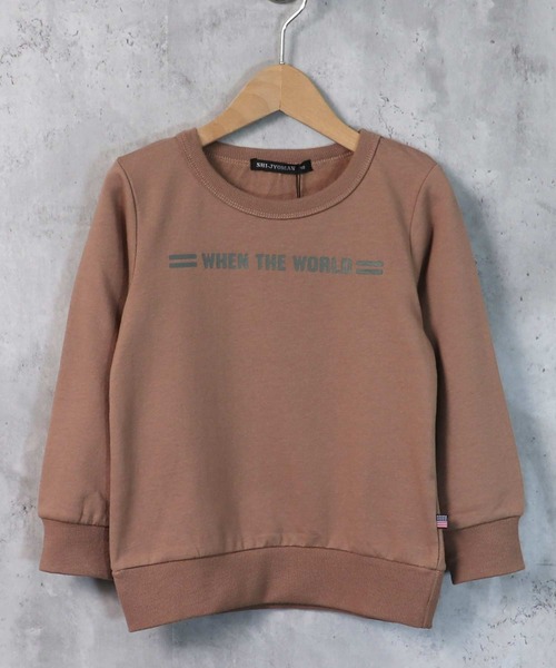 THE CASUAL トレーナー 「USAコットン綿100%」プリント クルー