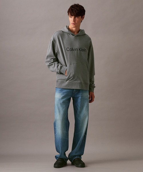 希少◎ 00s 90s CK カルバンクライン USA製 デニム パーカー Calvin Klein（カルバン・クライン） パーカー 「ユニセックス