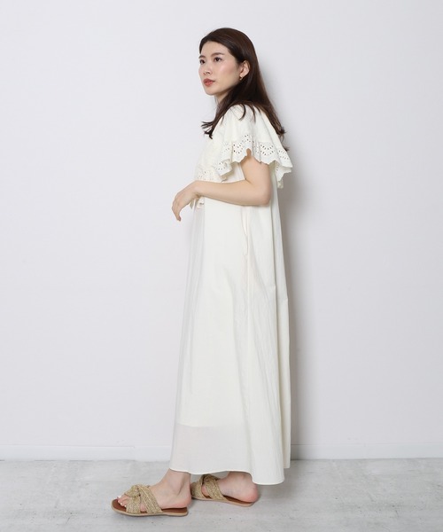 カットワークワンピース 品番 BYCW0006875 B C STOCK ベーセーストック レディース