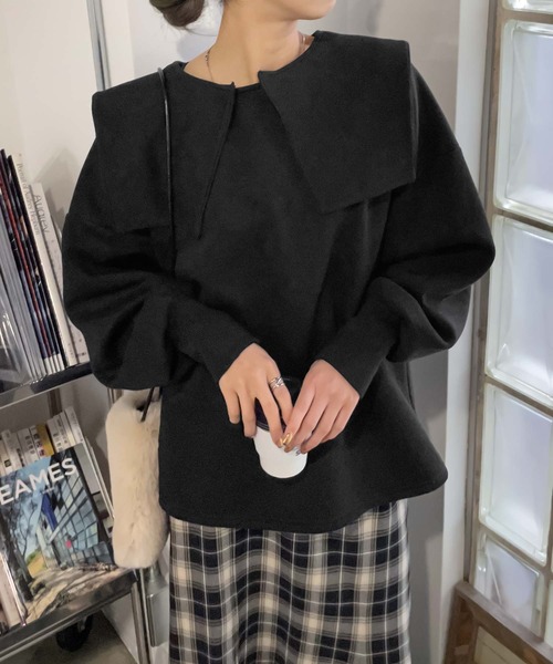 トレーナー スウェット 2WAYスウェットトップス「手洗い可能」 レディース SLY トレーナー スウェット SATISFACTION 2WAY SW TOPS サティス