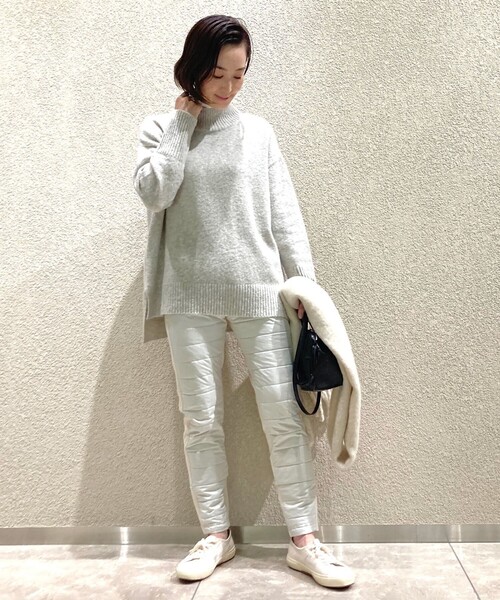 UNFILO（アンフィーロ） ニット 「洗える」ヤクミックス ハイネック