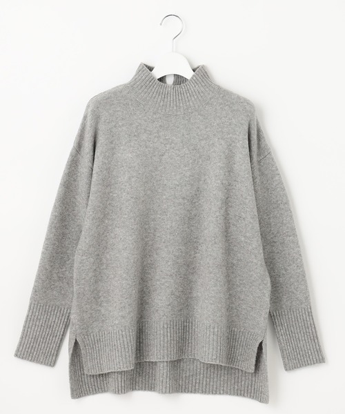 UNFILO（アンフィーロ） ニット 「洗える」ヤクミックス ハイネック