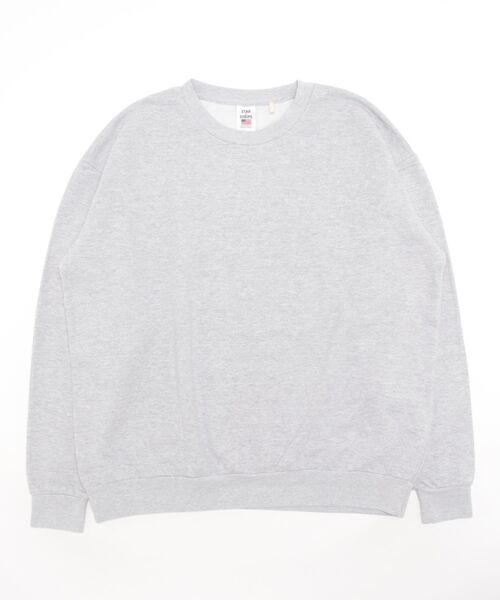トレーナー スウェット STAR＆STRIPE CREW NECK SWEAT スターアンドストラプ クルーネック オーバーサイズ プルオーバー スウ STAR&STRIPE トレーナー スウェット STAR＆STRIPE CREW NECK