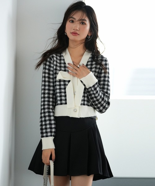 SAISON DE PAPILLON（セゾンドパピヨン） ニット セーター フロント