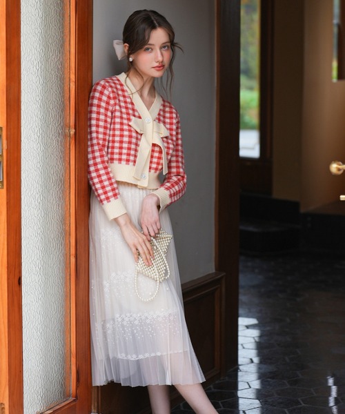 SAISON DE PAPILLON（セゾンドパピヨン） ニット セーター フロント