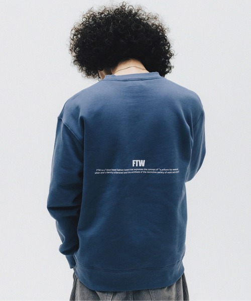 FTW トレーナー スウェット FTW STANDARD LOGO CREWNECK メンズ 
