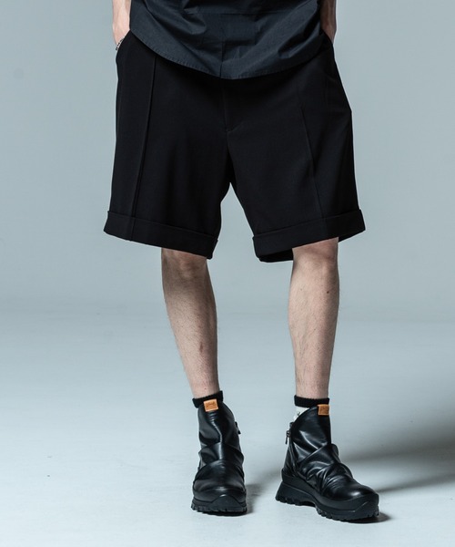 パンツ 00s slacks shorts glamb（グラム） スラックス Slacks Shorts / スラックスショーツ