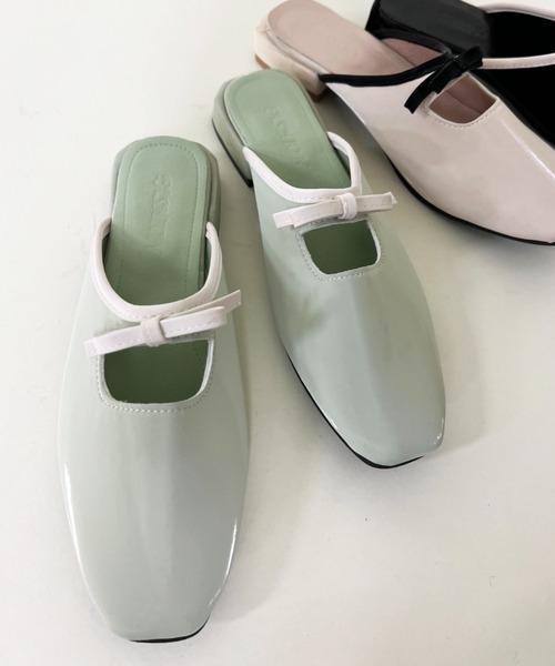 room306contemporaryリボンミュールサンダル  新品未使用 room306contemporaryリボンミュールサンダル 新品未使用
