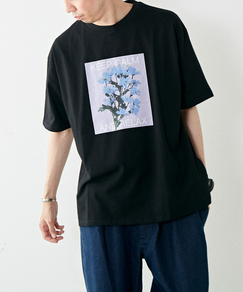 MASTER FRAME（マスターフレーム） tシャツ 「MASTER FRAME」フラワー