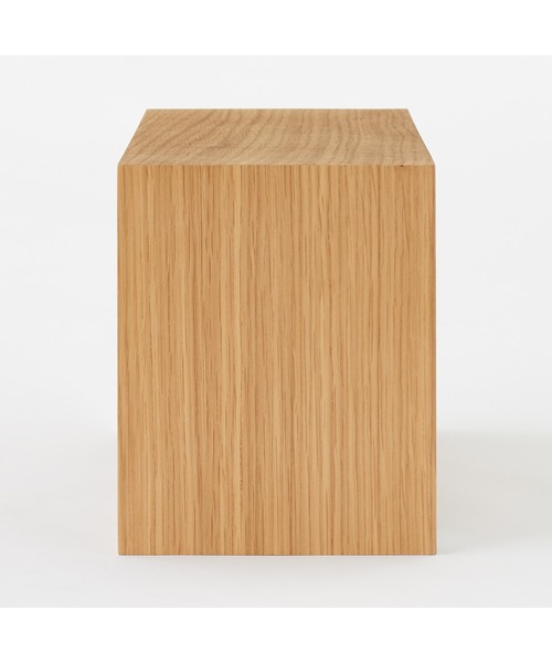 無印良品（MUJI） インテリア 壁に付けられる家具箱 オーク材突板