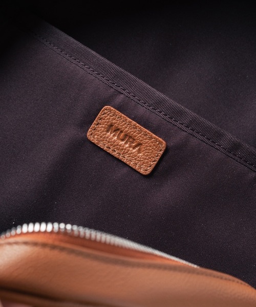 リュック バックパック MURA（ムラ） デイバック リュック シュリンクレザー ダブルジッパー